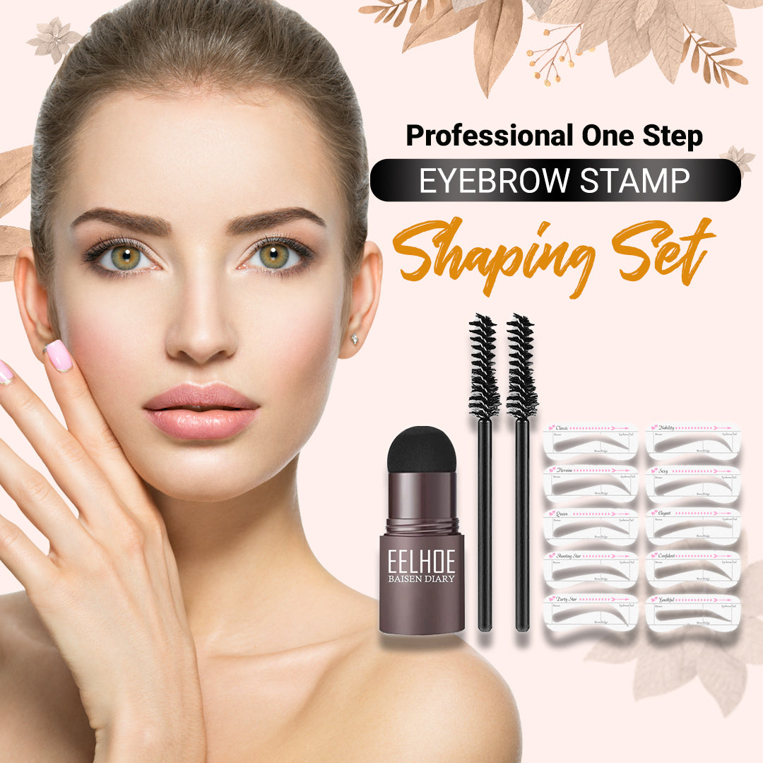 Professional One Step Eyebrow Stamp Shaping Set
