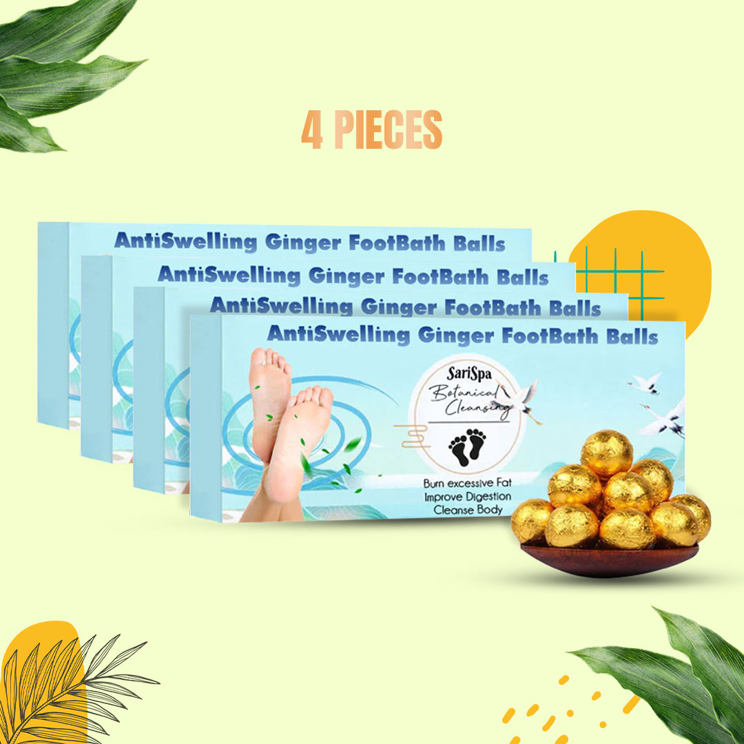 HealthSpa™ AntiSwelling Ginger FootBath Balls