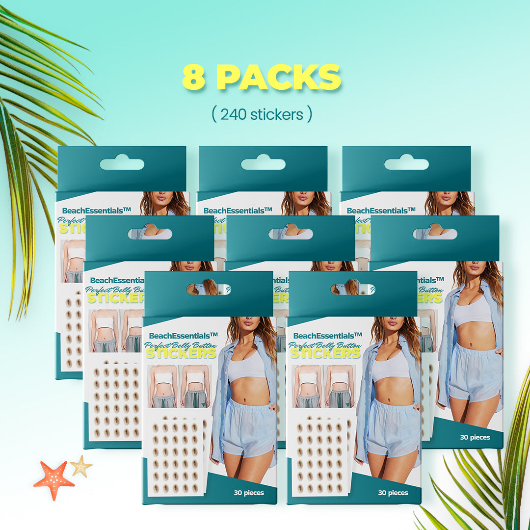 BeachEssentials™ Perfect Belly Button Stickers